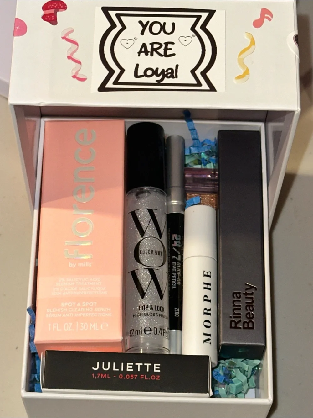 Inspirational Beauty Box with Skincare & Makeup